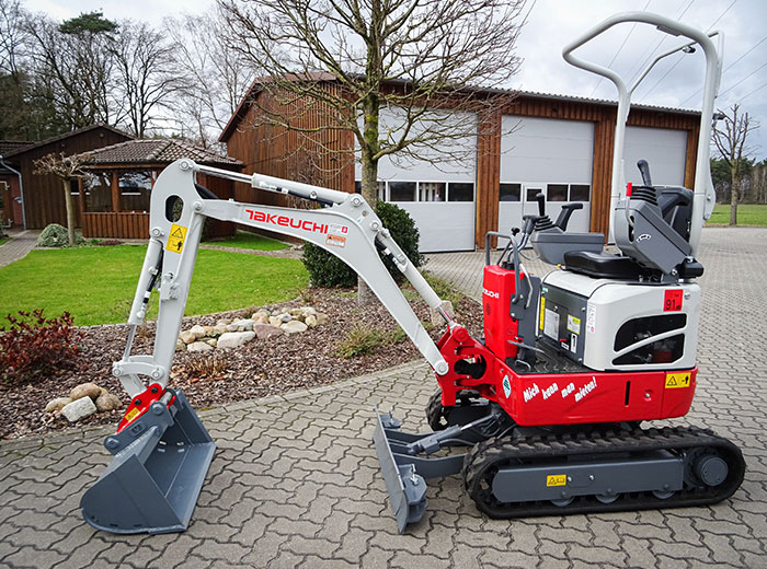 Minibagger Takeuchi TB 210