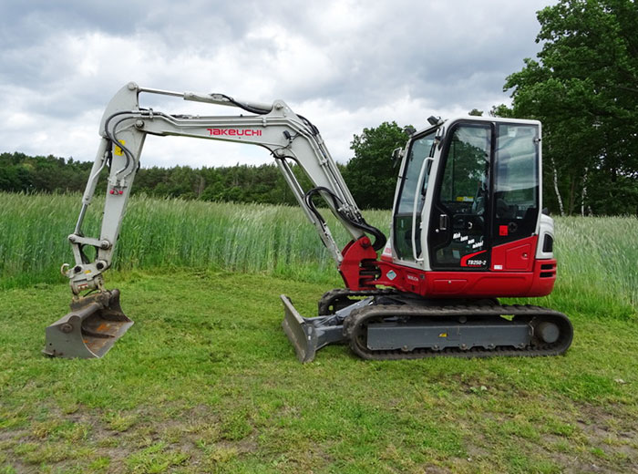 Minibagger Takeuchi TB 250 Powertilt