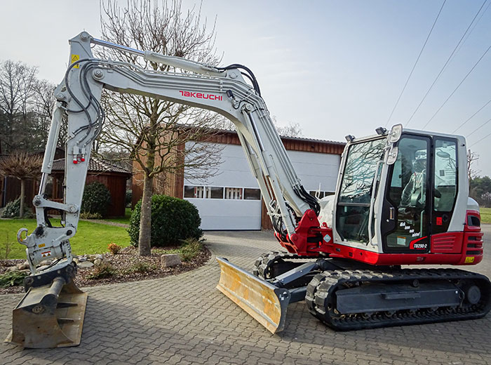 Minibagger Takeuchi TB 290 Powertilt